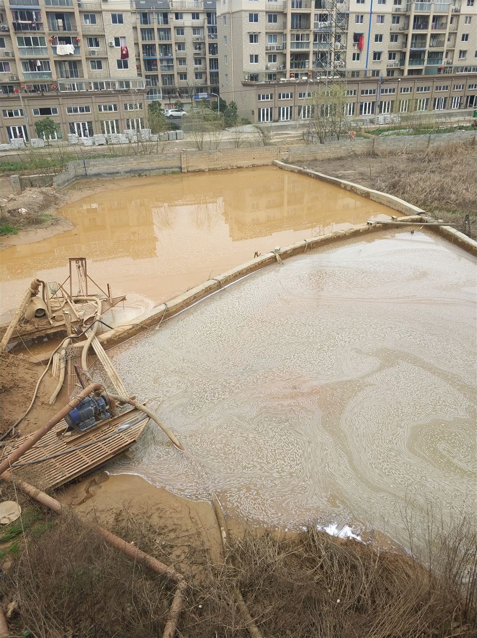 长治沉淀池淤泥清理-厂区废水池淤泥清淤
