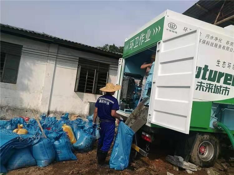 长治工业污泥压干处理